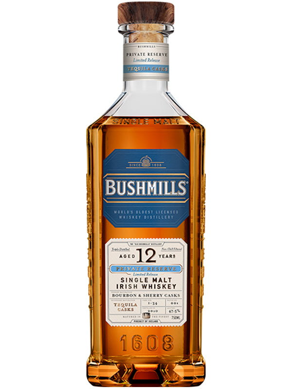 Bushmills Private Reserve Tequila Cask Finish Irish Whiskey