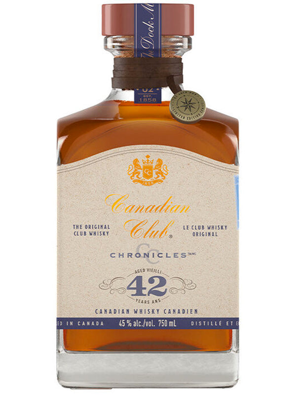 Canadian Club Chronicles Series Issue No. 2 'The Dock Man' 42 Year Old Canadian Whisky at Del Mesa Liquor
