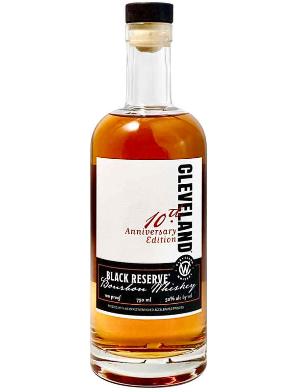 Cleveland 10th Anniversary Black Reserve Bourbon Whiskey