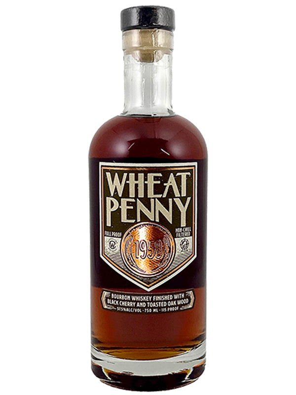 Cleveland Wheat Penny 1958 Full Proof Bourbon Whiskey at Del Mesa Liquor