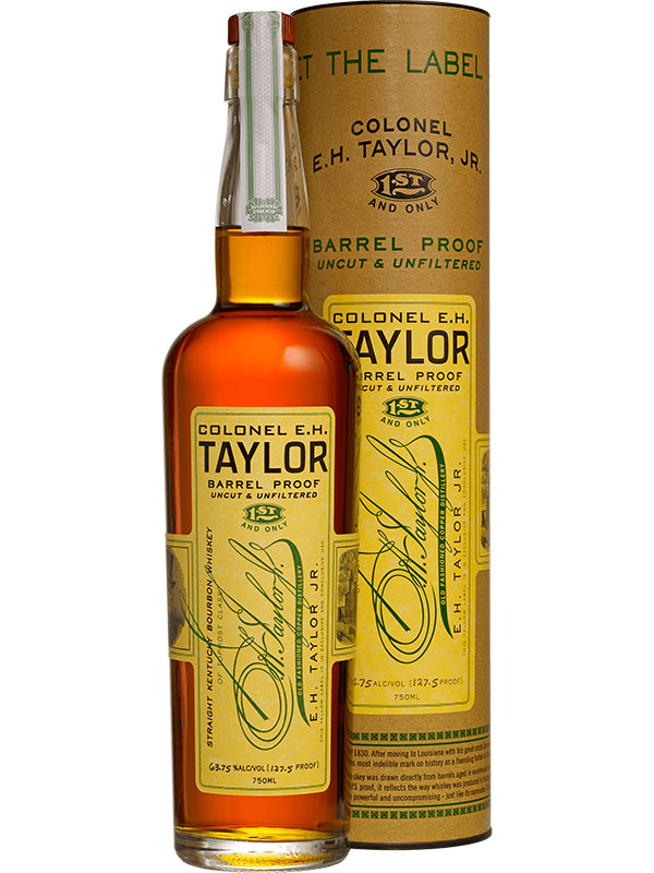 Colonel EH Taylor Jr Barrel Proof Bourbon Whiskey Batch 10 at Del Mesa Liquor