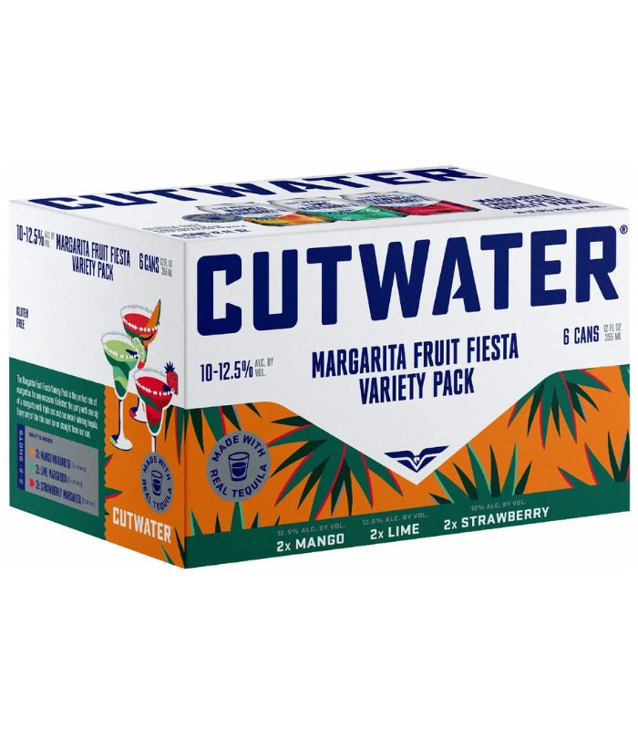 Cutwater Spirits Margarita Fruit Fiesta Variety 6 Pack