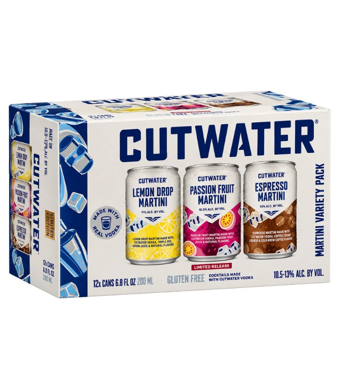 Cutwater Spirits Martini Variety 12 Pack