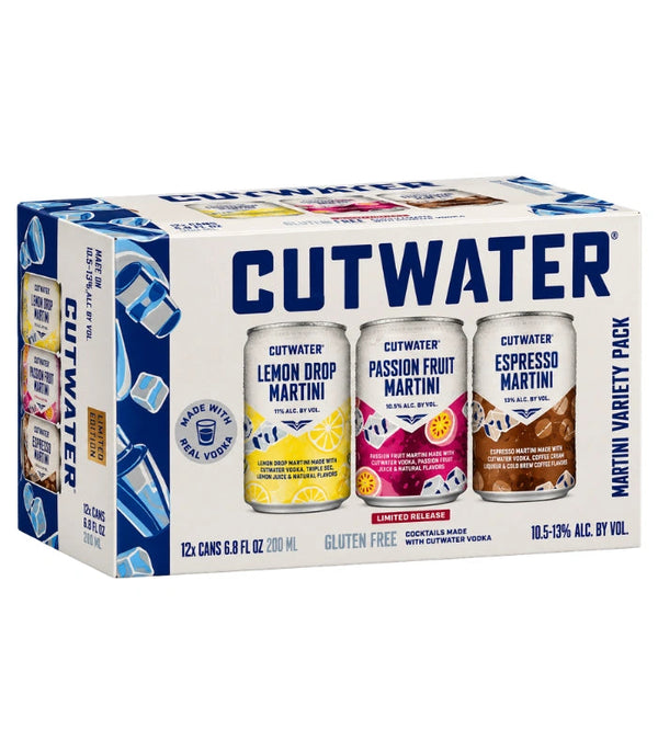 Cutwater Spirits Martini Variety 12 Pack