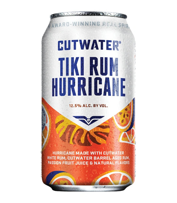 Cutwater Spirits Tiki Rum Hurricane 4 Pack