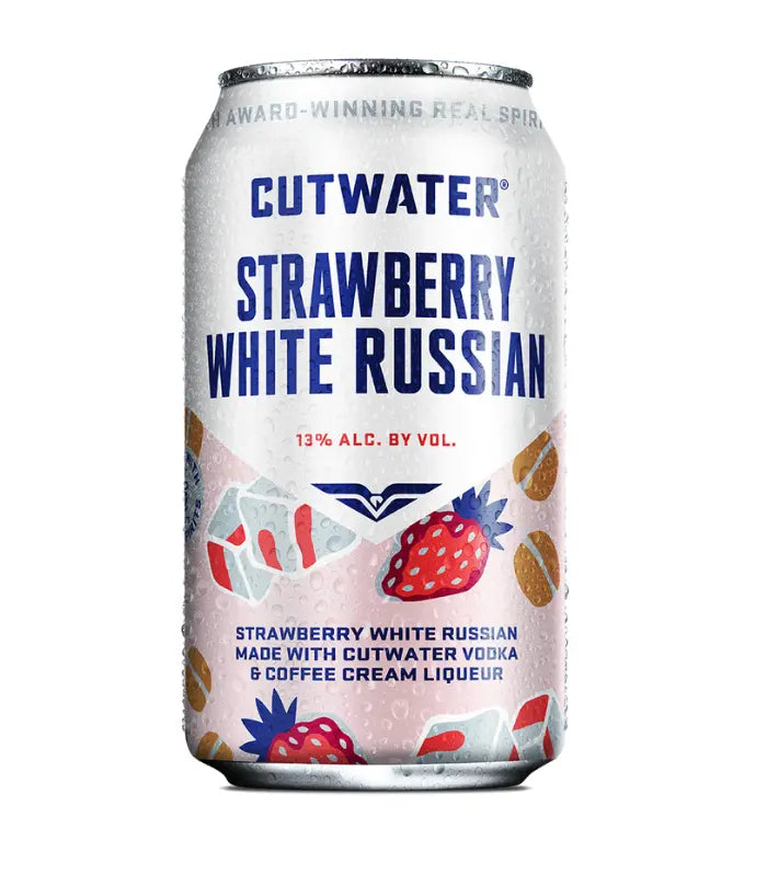 Cutwater Spirits Strawberry White Russian 4 Pack