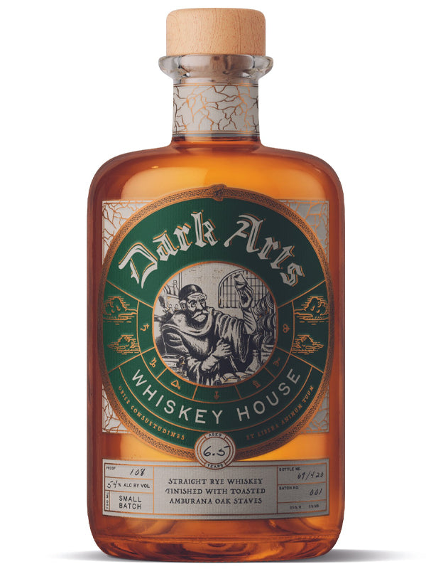 Dark Art's Whiskey Amburana Oak Stave Finish Rye Whiskey