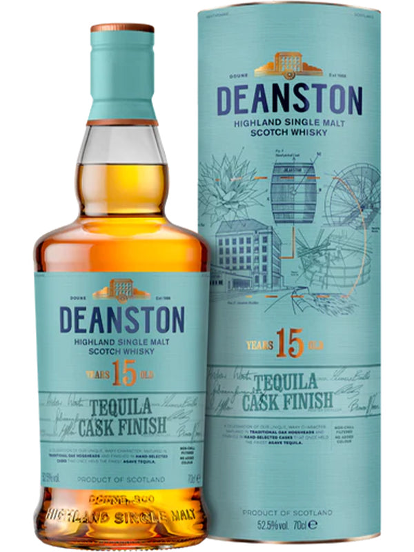 Deanston 15 Year Old Tequila Cask Finish Scotch Whisky