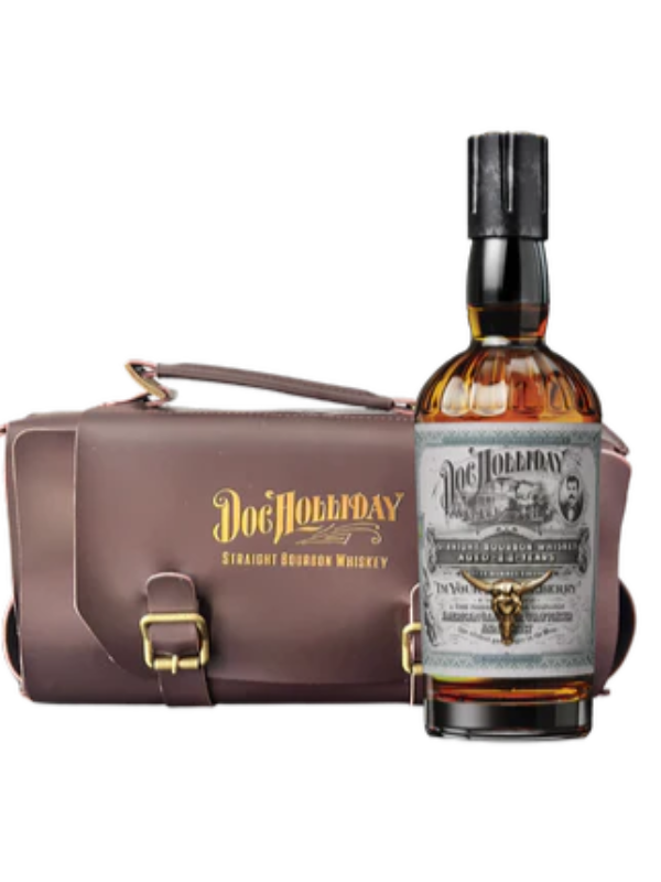 Doc Holliday 10 Year Old Bourbon Whiskey Special Edition Collector's Case