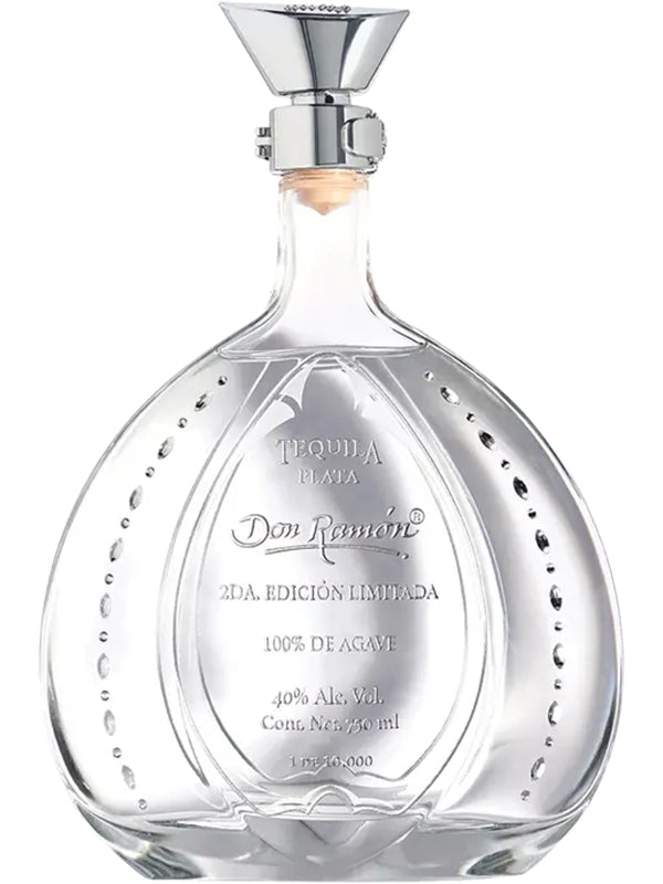Don Ramon Swarovski Crystals Plata Tequila 100% Agave Limited Edition