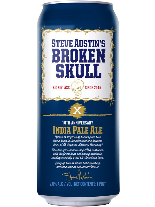 El Segundo Steve Austin's Broken Skull IPA 10th Anniversary Edition