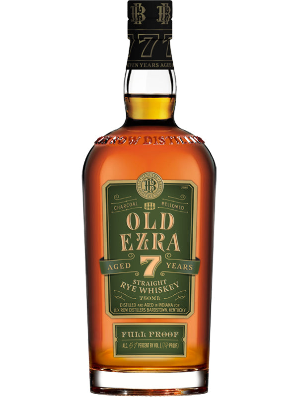 Ezra Brooks Old Ezra 7 Year Old Full Proof Rye Whiskey at Del Mesa Liquor