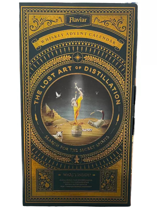 Flaviar Whiskey Advent Calendar 'Search For The Secret Spirits' at Del Mesa Liquor