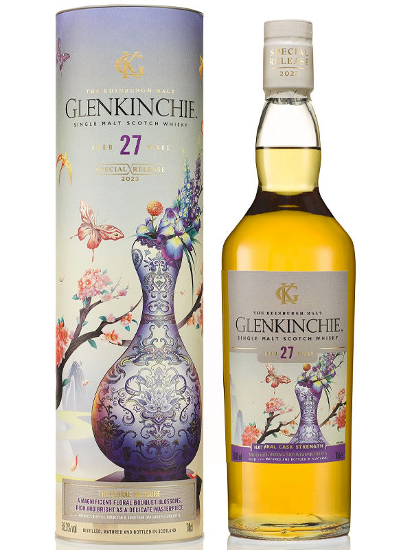 Glenkinchie The Floral Treasure 27 Year Old Scotch Whisky Special Release 2023 at Del Mesa Liquor