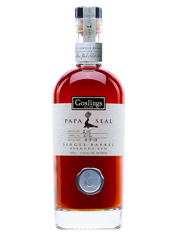 Goslings Papa Seal Single Barrel Rum at Del Mesa Liquor