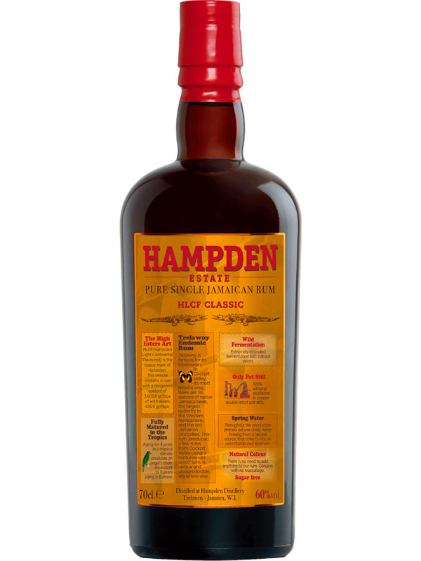 Hampden Estate HLCF Classic Jamaican Rum at Del Mesa Liquor