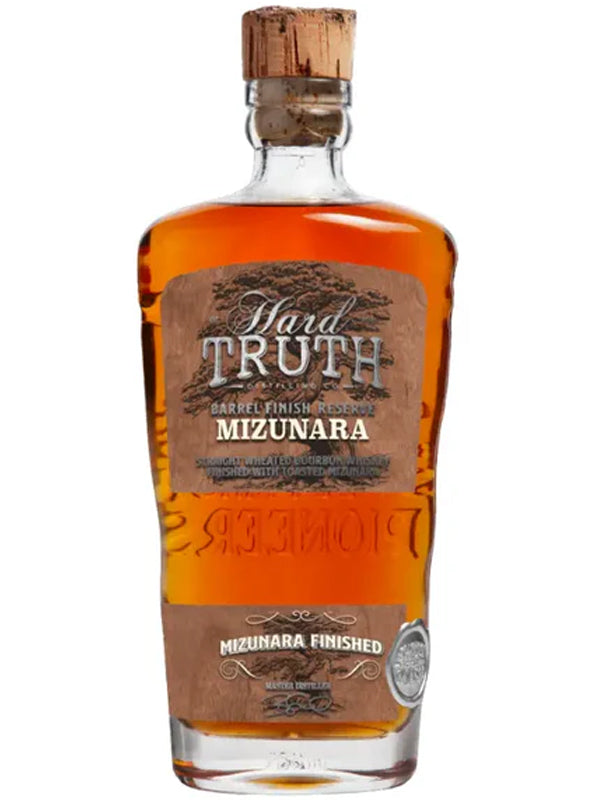 Hard Truth Barrel Finish Reserve Bourbon Whiskey Finished with Toasted Mizunara Oak