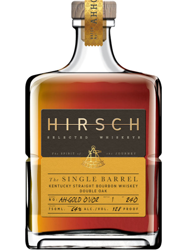 Hirsch The Single Barrel Double Oak Bourbon Whiskey at Del Mesa Liquor