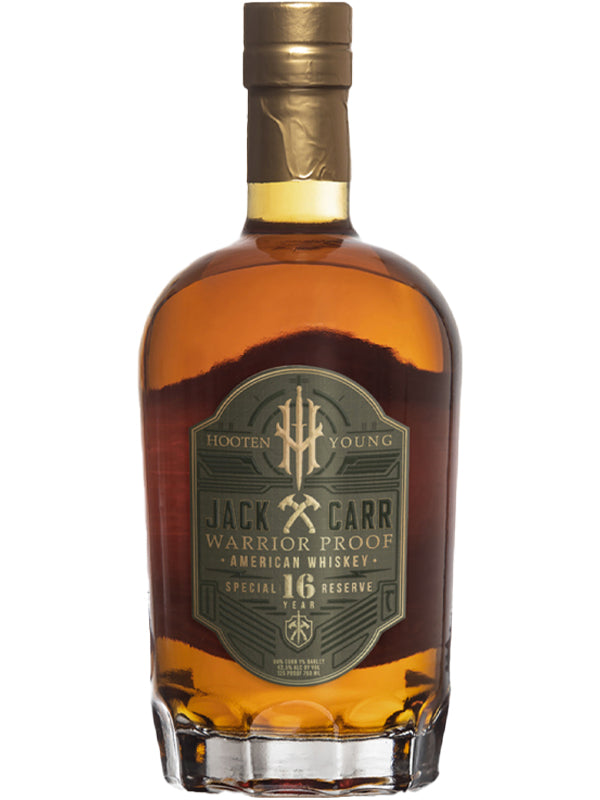 Hooten Young Jack Carr Warrior Proof 16 Year Old American Whiskey