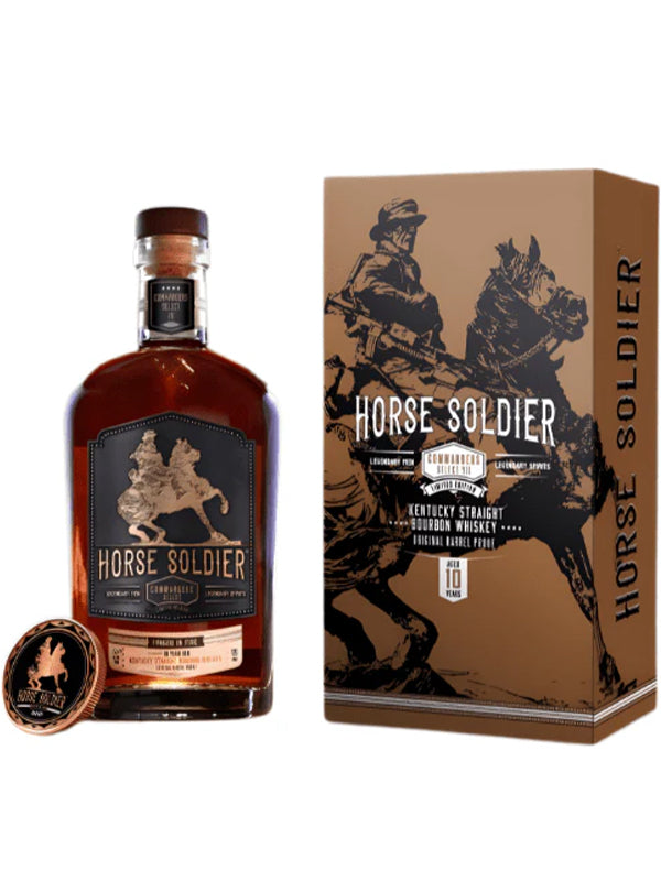 Horse Soldier Commander's Select VII 10 Year Old Barrel Strength Bourb ...