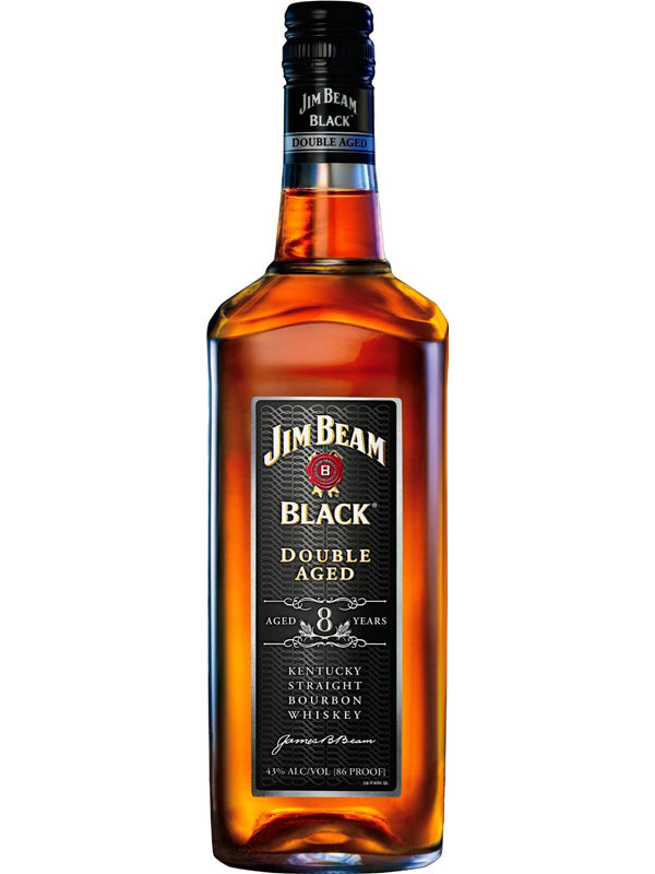 Jim Beam Black Doubled Aged 8 Year Old Bourbon Whiskey