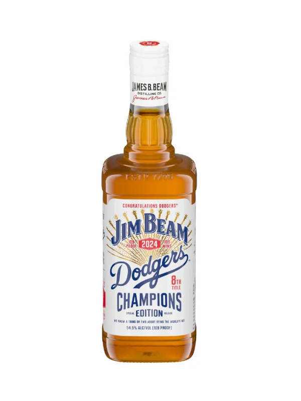 Jim Beam Dodgers Champions Edition Bourbon Whiskey 109 Proof at Del Mesa Liquor