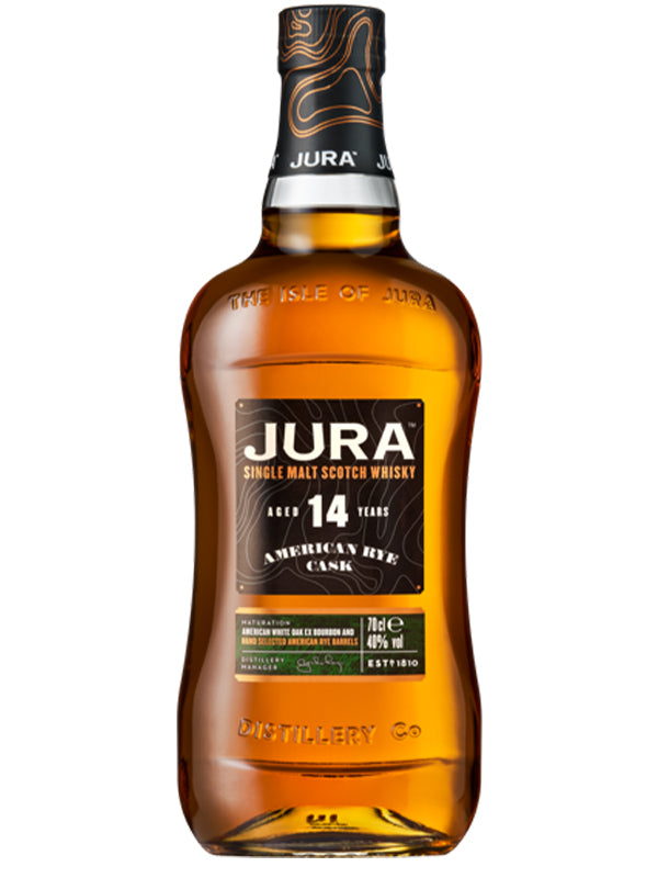 Jura American Rye Cask 14 Year Old Scotch Whisky