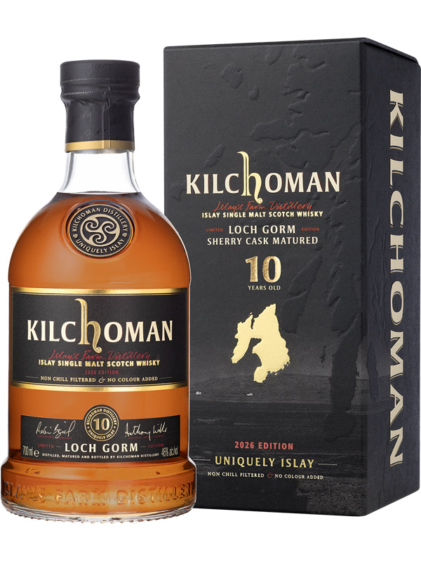 Kilchoman Loch Gorm 10 Year Old Scotch Whisky 2026 Edition