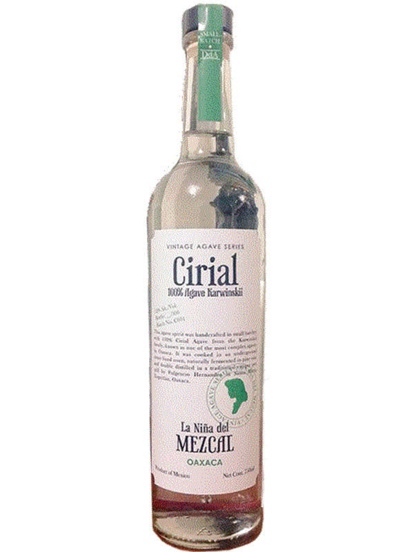 La Nina del Mezcal Cirial at Del Mesa Liquor
