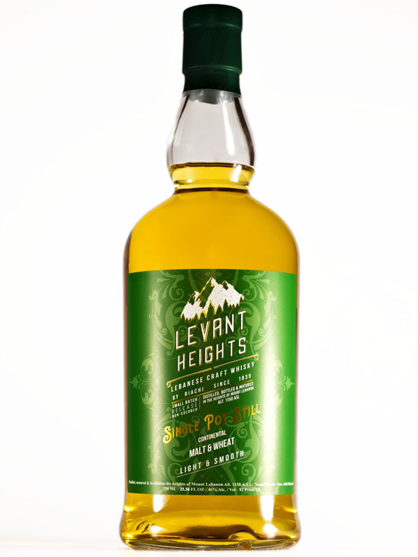 Levant Heights Malt & Wheat Lebanese Whisky at Del Mesa Liquor