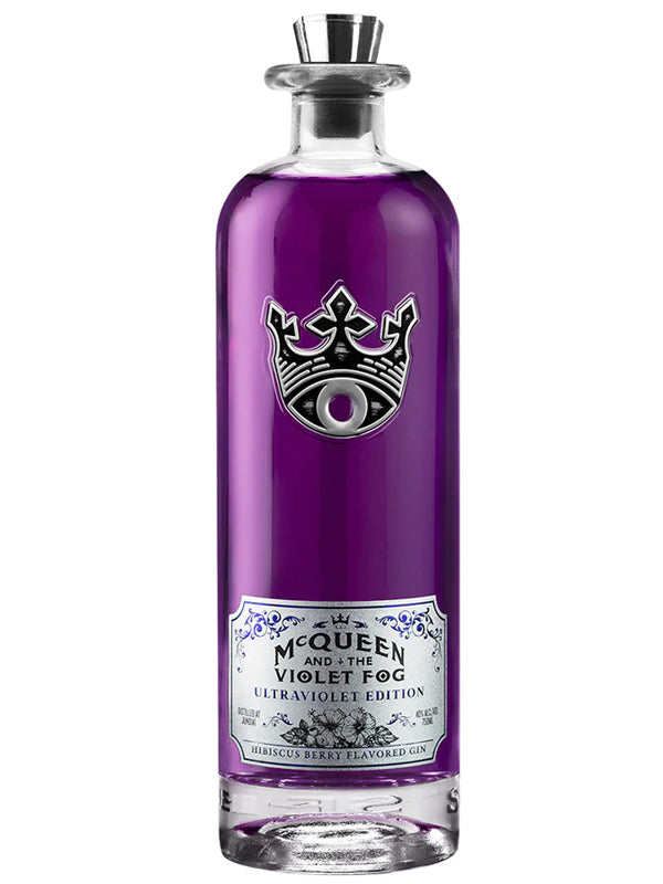 McQueen and the Violet Fog Gin Ultraviolet Edition at Del Mesa Liquor