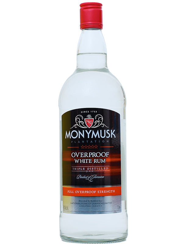 Monymusk Overproof White Rum 1L