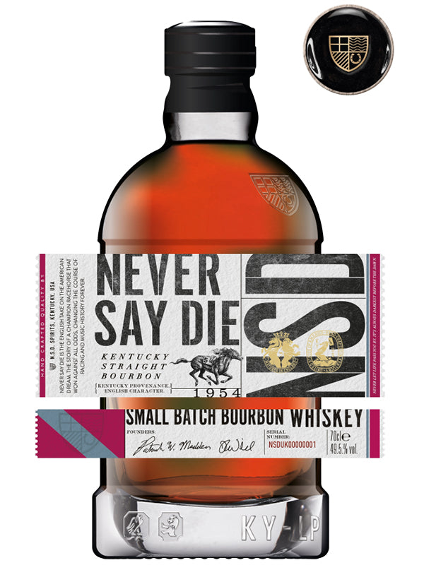 Never Say Die Bourbon Whiskey