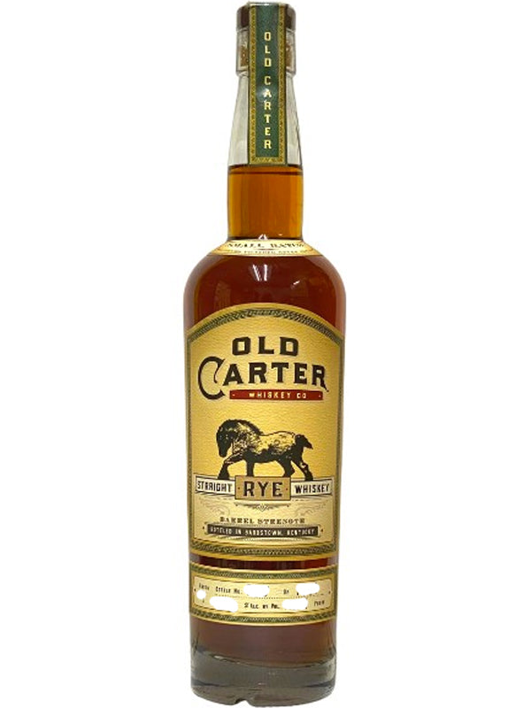 Old Carter Rye Whiskey Batch 12 at Del Mesa Liquor