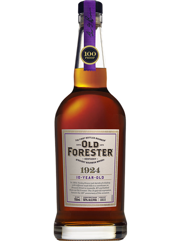 Old Forester 1924 10 Year Old Bourbon Whiskey at Del Mesa Liquor