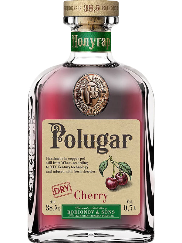Polugar Cherry Vodka at Del Mesa Liquor
