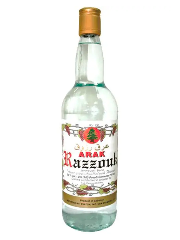 Razzouk Arak at Del Mesa Liquor