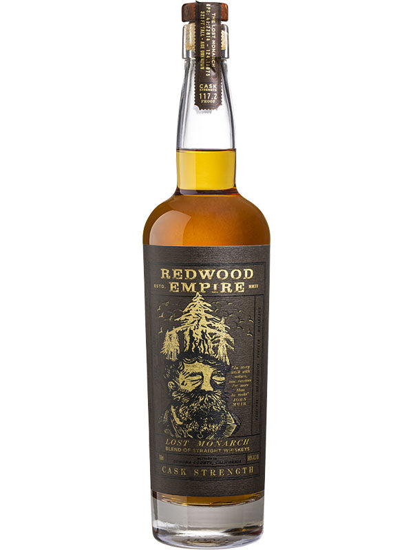 Redwood Empire Cask Strength Lost Monarch Whiskey