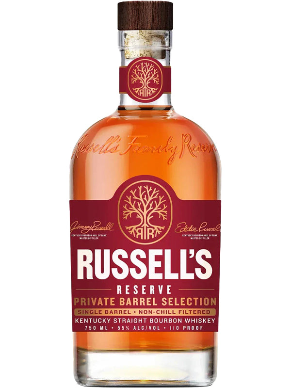 Russell's Reserve Private Barrel Selection Bourbon Whiskey by Del Mesa Liquor