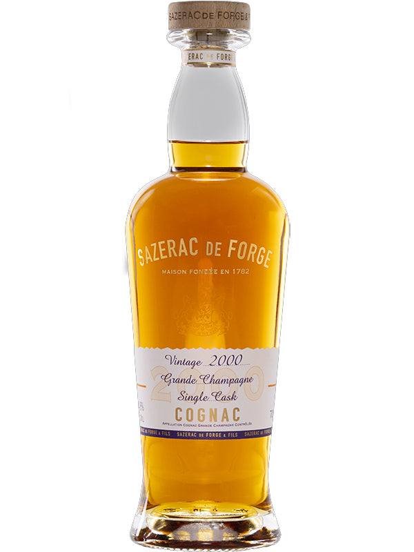 Finest Old Vintage Cognac 未開封　古酒 Sazerac de Forge Grande Champagne Vintage 2000 | Rare Single