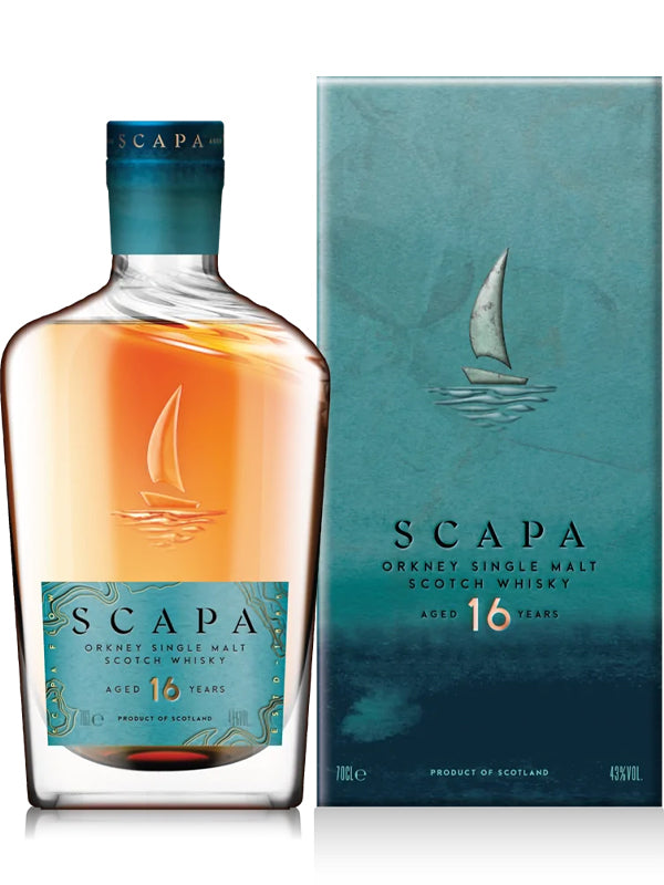 Scapa 16 Year Old Orkney Single Malt Scotch Whisky