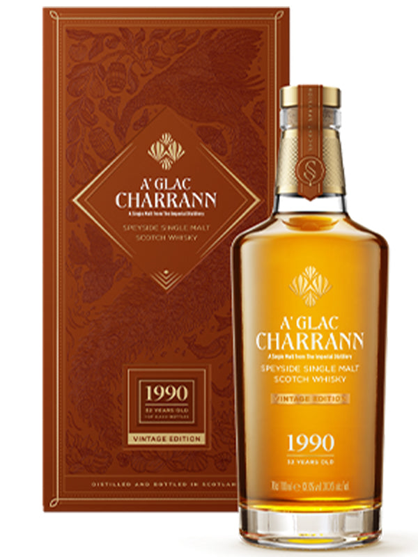 Secret Speyside A'Glac Charrann Scotch Whisky 1990