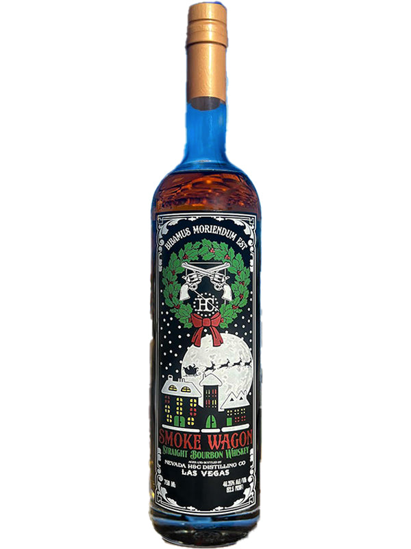 Smoke Wagon Straight Bourbon Whiskey Christmas Edition 2023 at Del Mesa Liquor