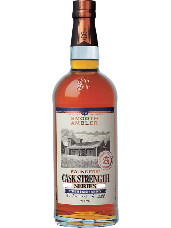 Smooth Ambler Founders' Series Cask Strength Bourbon Whiskey Batch 5