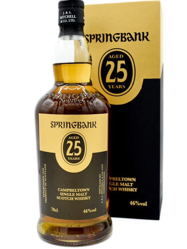 Springbank 25 Year Old Scotch Whisky