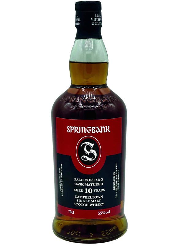 Springbank Palo Cortado Cask Matured 10 Year Old Scotch Whisky
