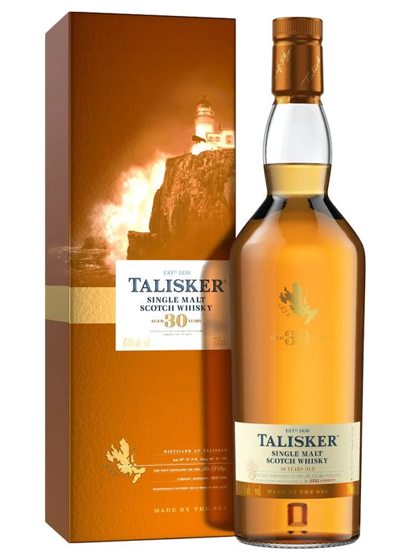 Talisker 30 Year Old Scotch Whisky Old Label