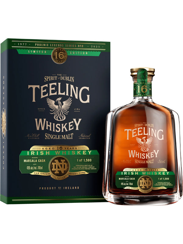 Teeling Notre Dame 16 Year Old Irish Whiskey Phoenix Legend Series No. 2