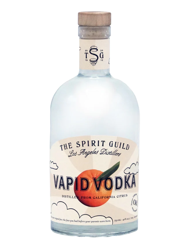 The Spirit Guild Vapid Vodka at Del Mesa Liquor