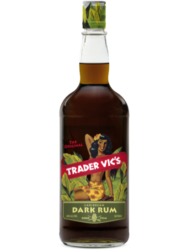 Trader Vic's Dark Rum 1L at Del Mesa Liquor